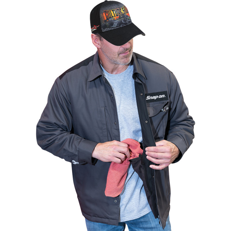 Dirty Rag Canvas Jacket – 🇺🇸 Choko / Snap-on