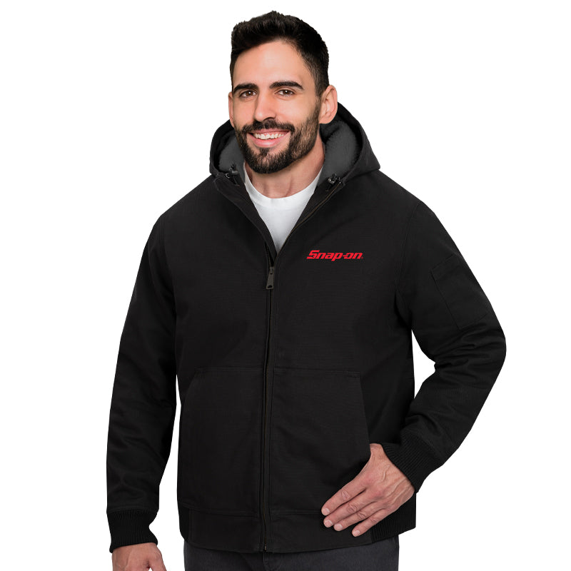 Snap on factory work jacket