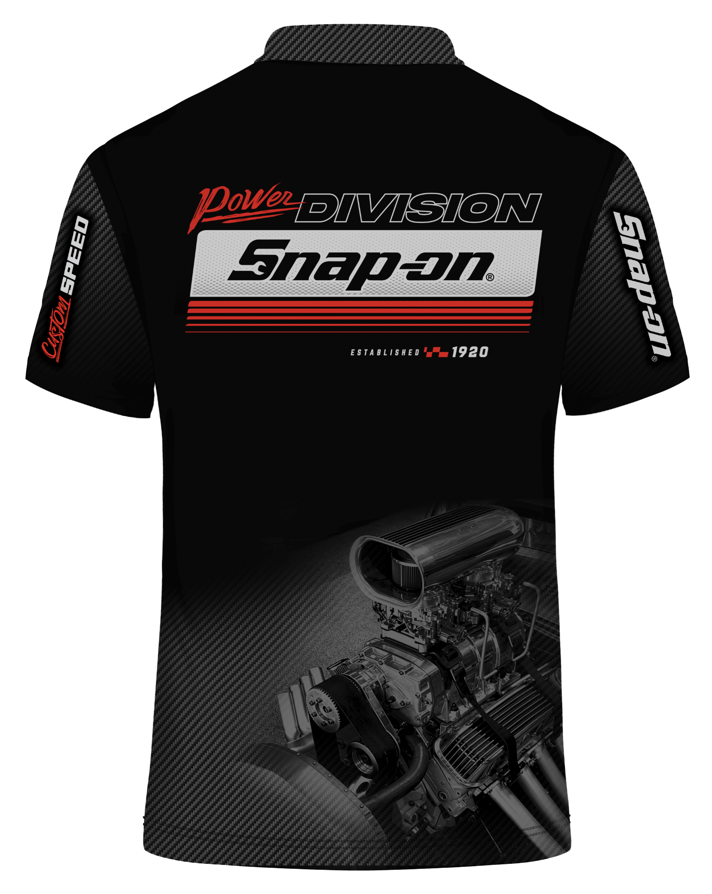 Power Division Sublimated S/S Crew Shirt