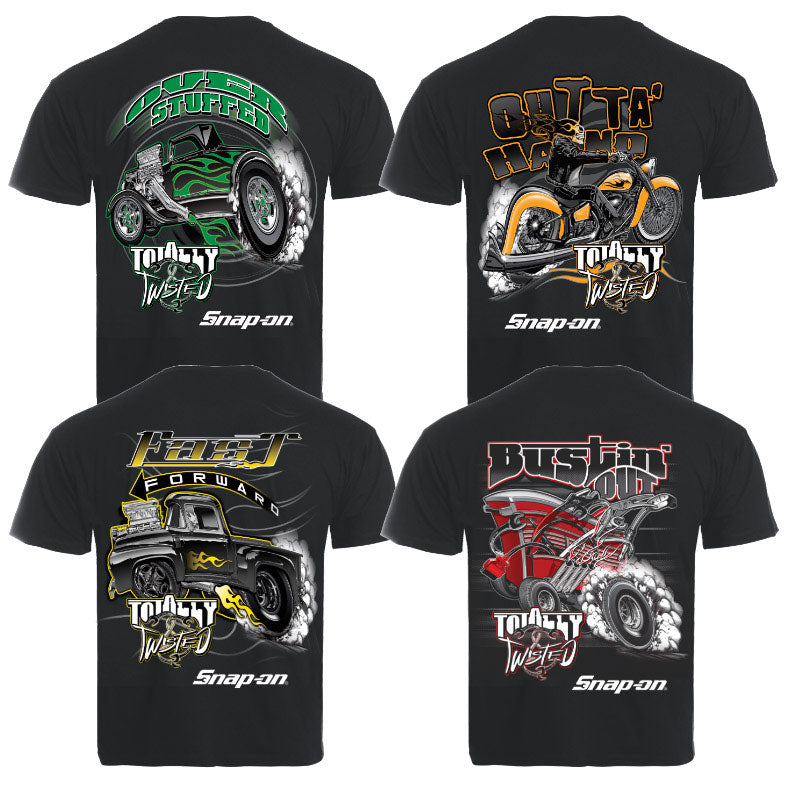 TOTALLY TWISTED T-Shirt - 36 PK – 🇺🇸 Choko / Snap-on