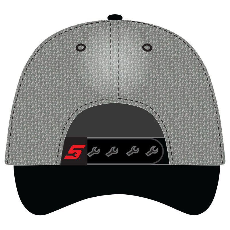 Chrome Mesh Snap Back Cap
