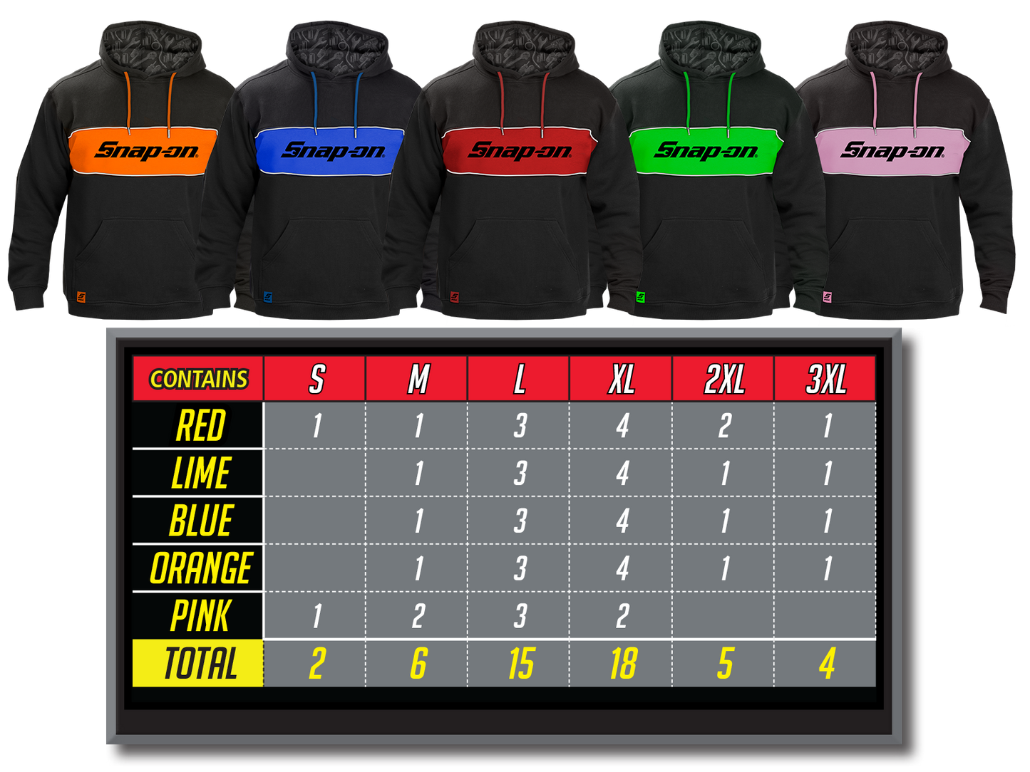 Pro Tools Pullover Fleece 50-Pack - PREBOOK - SEPTEMBER DELIVERY