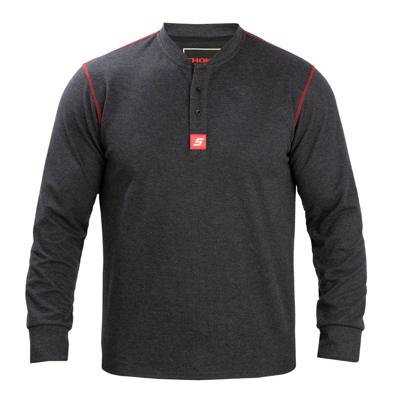 Mid-weight Henley L/S Shirt