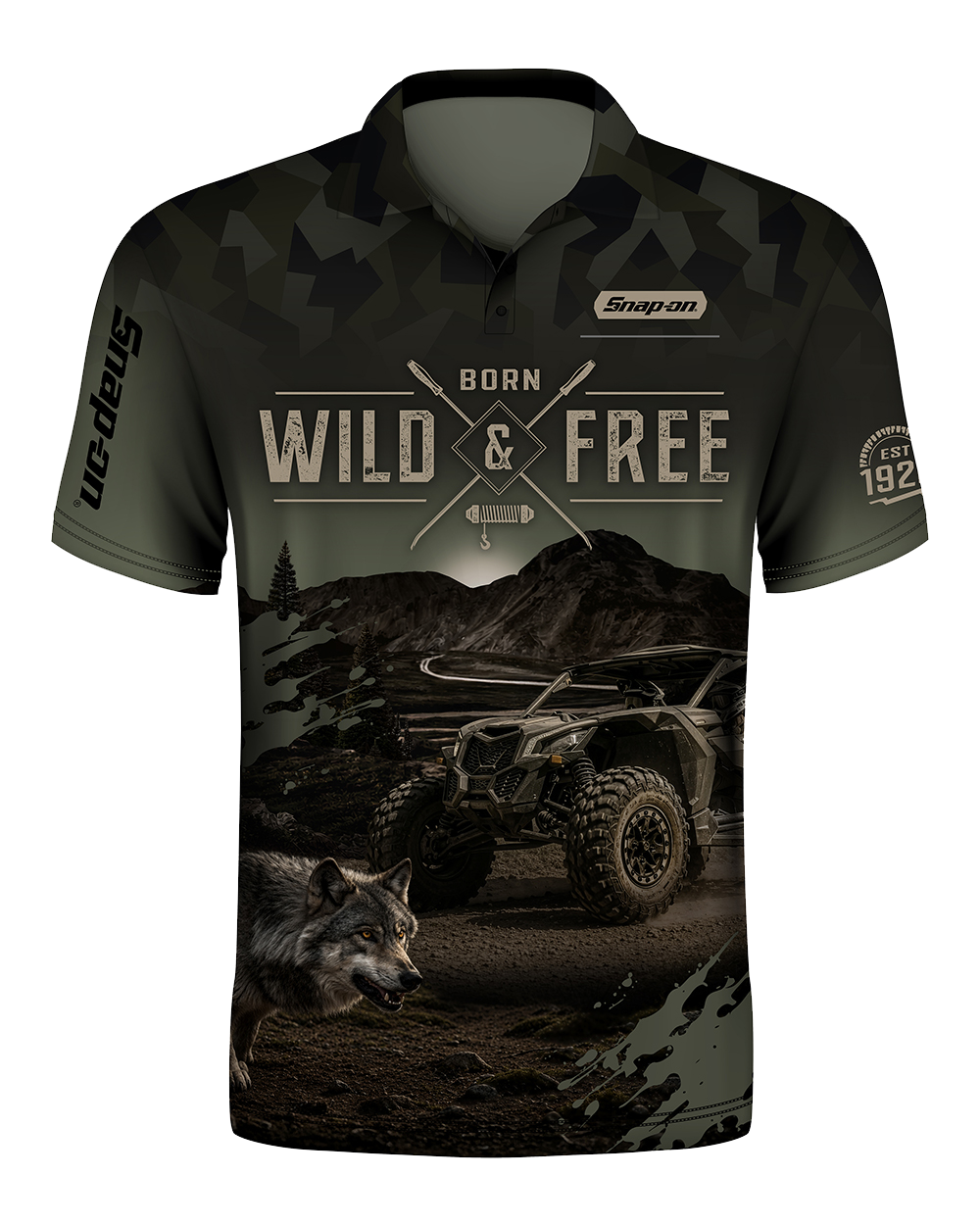 Wild & Free Sublimated S/S Crew Shirt