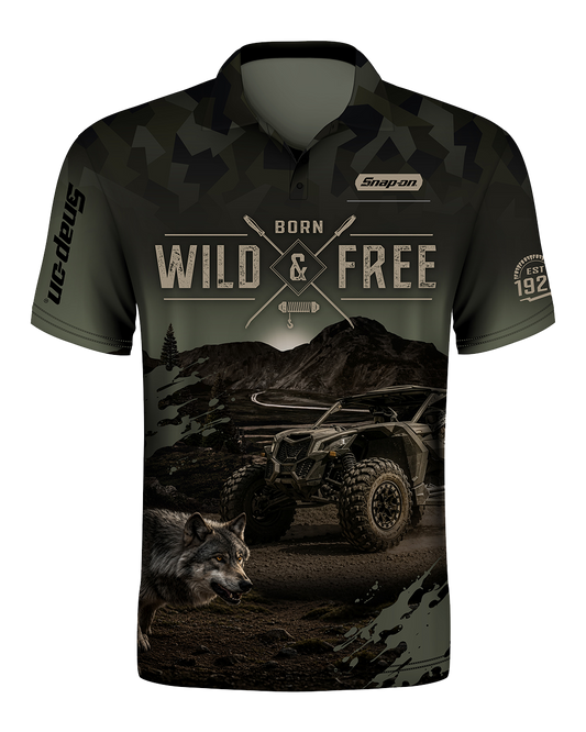 Wild & Free Sublimated S/S Crew Shirt