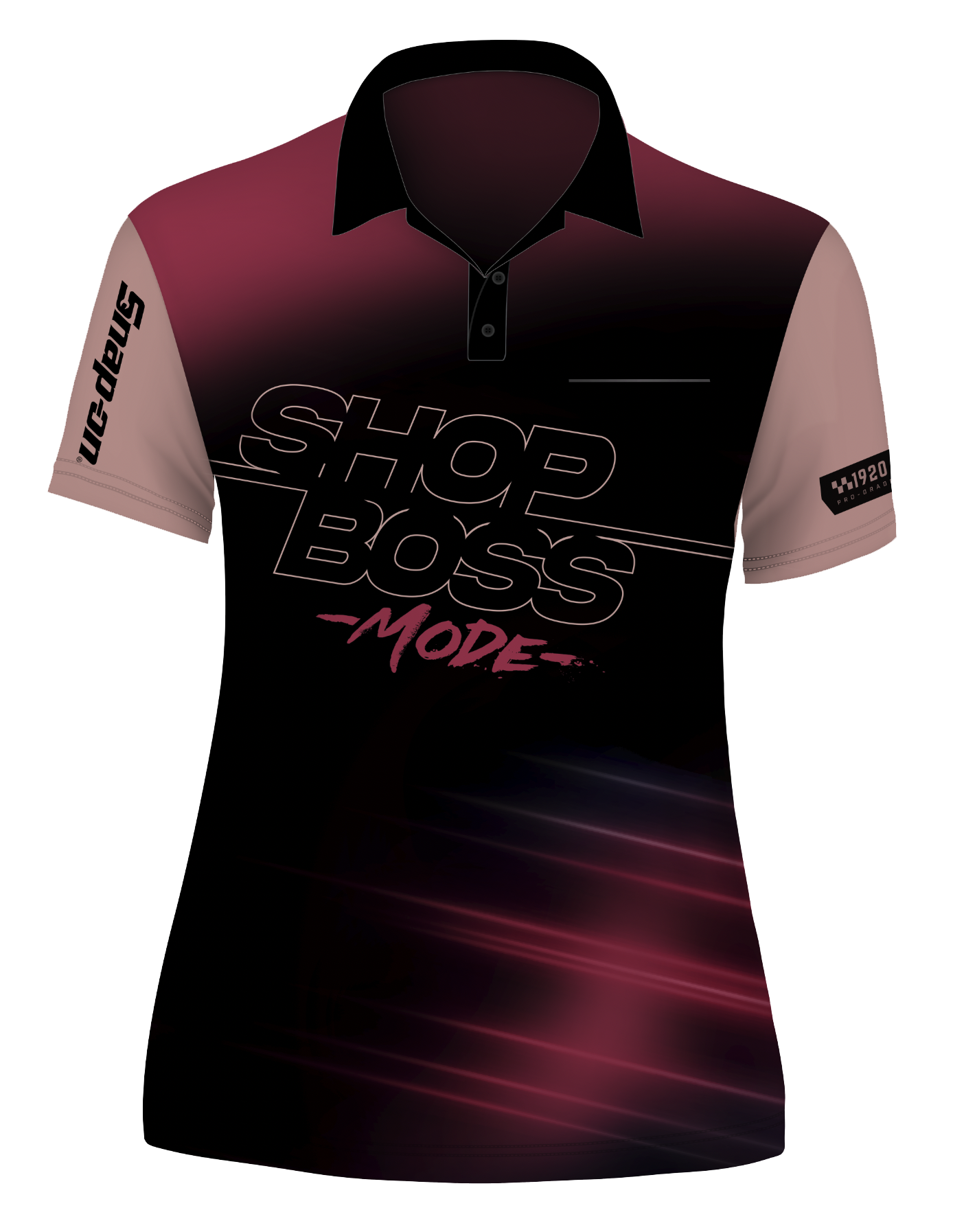 Ladies' Shop Boss Sublimated S/S Crew Shirt