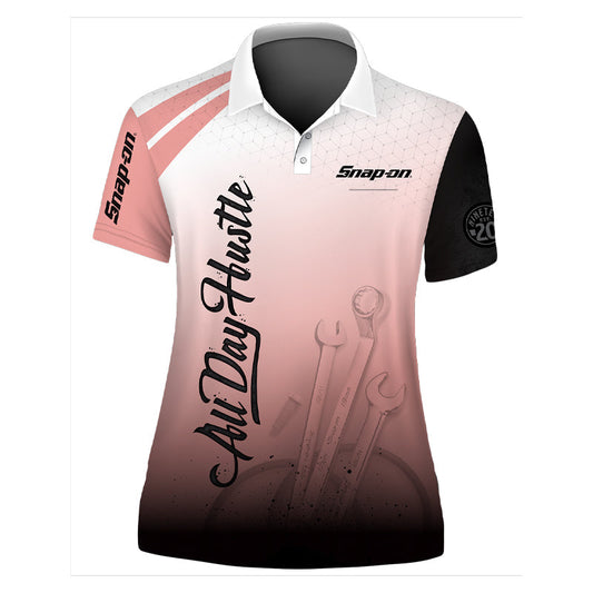 Ladies All Day Hustle Sublimated S/S Crewshirt