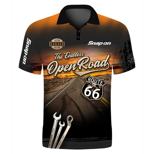 Open Road Sublimated S/S Crewshirt