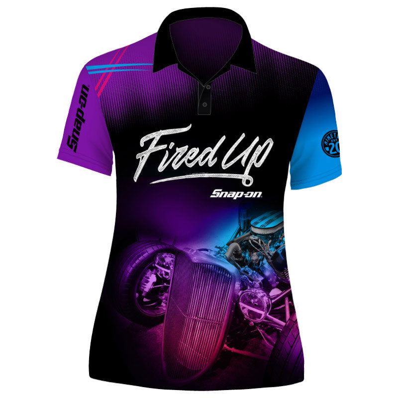 Ladies' Fired Up Sublimated S/S Crew Shirt