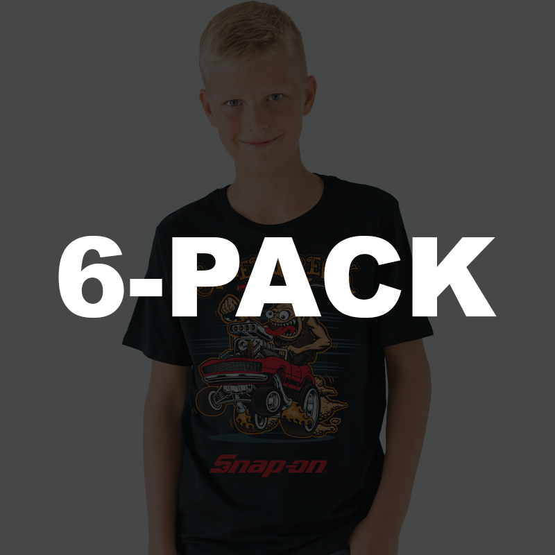 6 Pack MIXED YOUTH S/S T-SHIRT