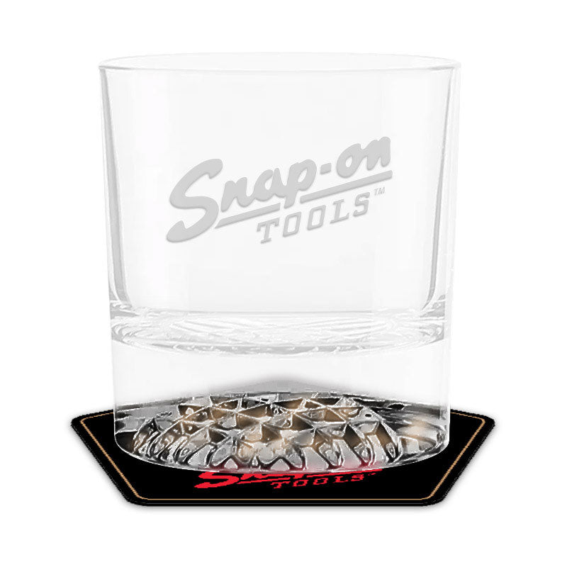 Whiskey Gift Pack - 4 Tumblers + 4 Coasters