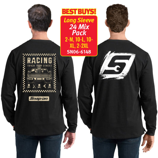 24 Pack MIXED L/S T-SHIRTS