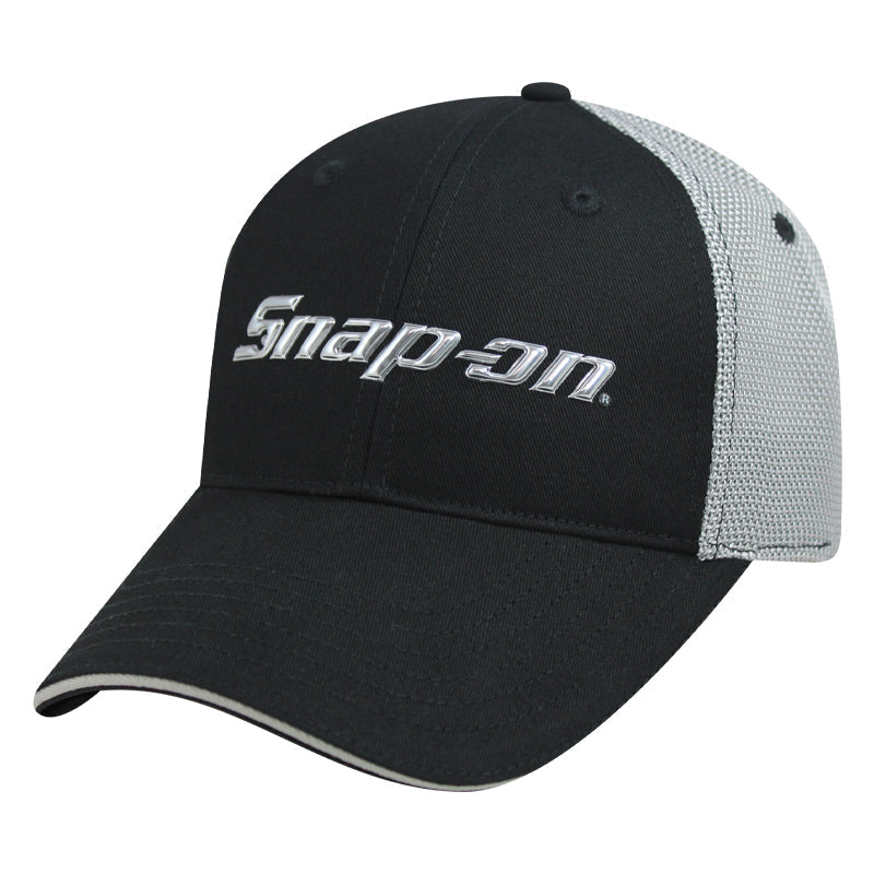 Chrome Mesh Snap Back Cap