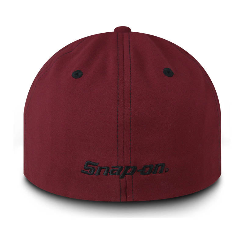 Cranberry Chrome "S" Fast Flex® Full Back Cap | MARCH DELIVERY