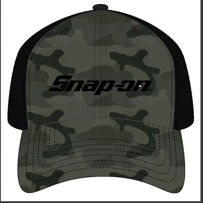 Brushed Metal Camo Fast Flex® Full Back Cap