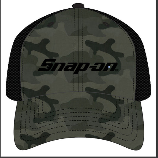 Brushed Metal Camo Fast Flex® Full Back Cap
