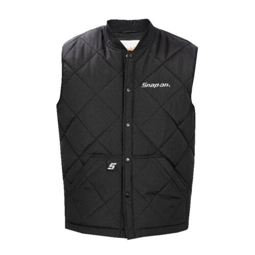 Essential Quilted Snap Vest