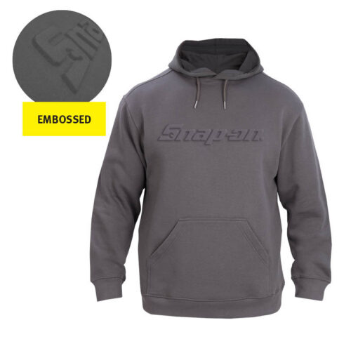 Embossed Unisex Motion Pullover Hoodie