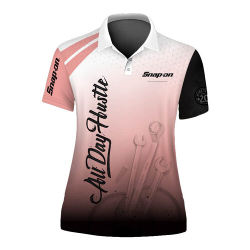 Ladies All Day Hustle Sublimated S/S Crew Shirt