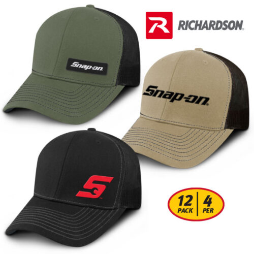 PACK L - Richardson® Snap Caps - 12 PK